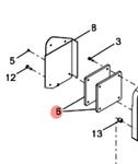  KLW-M373S-01 PLATE,WEIGHT YAMA